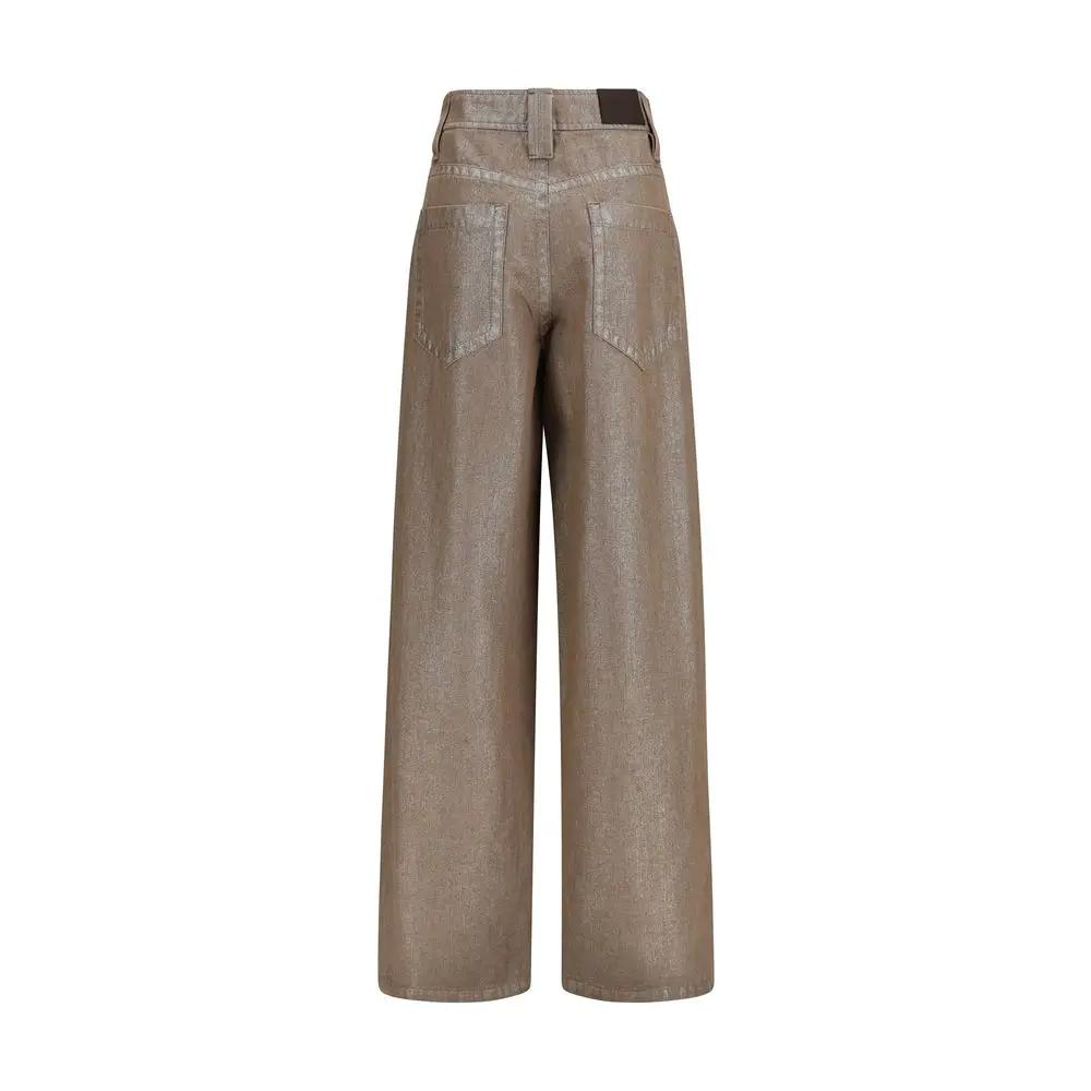 Brunello Cucinelli Sample Sale | Brunello Cucinelli Beige Cotton Jeans Denim - | Designer outlet