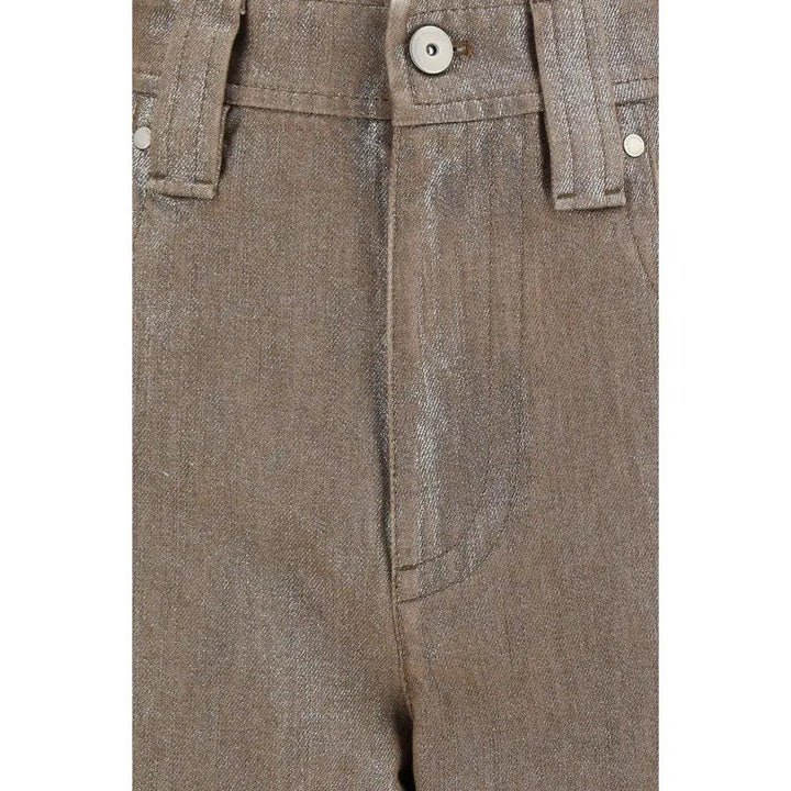 Brunello Cucinelli Sample Sale | Brunello Cucinelli Beige Cotton Jeans Denim - | Designer outlet