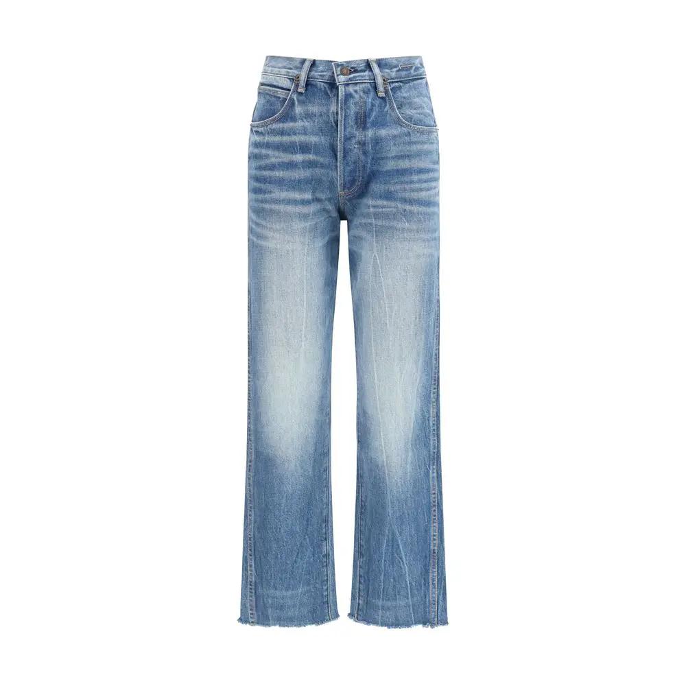 Tom Ford Sample Sale | Tom Ford Blue Cotton Bootcut Jeans - | Designer outlet