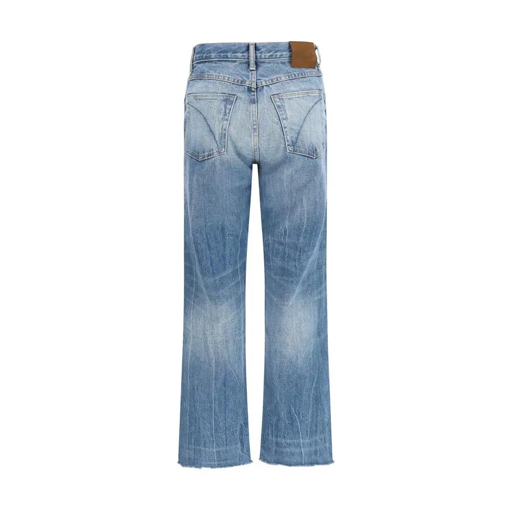 Tom Ford Sample Sale | Tom Ford Blue Cotton Bootcut Jeans - | Designer outlet