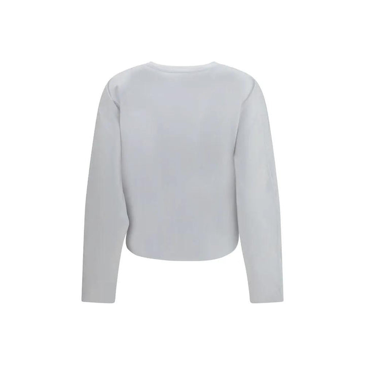 Ganni Sample Sale | Ganni White Cotton Pattern Shirt - | Designer outlet