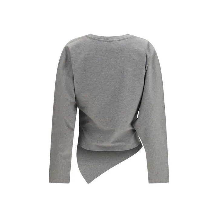Ganni Sample Sale | Ganni Gray Cotton Pattern Shirt - | Designer outlet