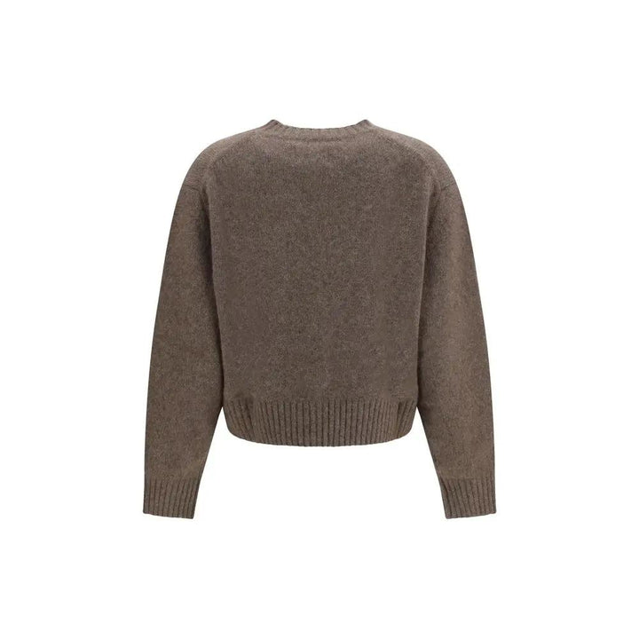 Loulou De Saison Sample Sale | Loulou De Saison Brown Wool Oves Aries Cardigan - | Designer outlet