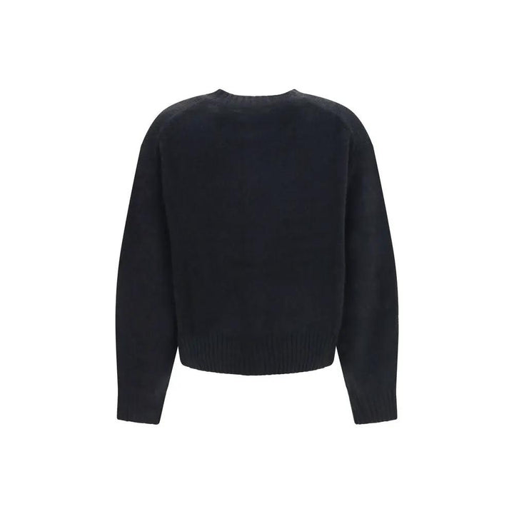 Loulou De Saison Sample Sale | Loulou De Saison Black Wool Oves Aries Cardigan - | Designer outlet