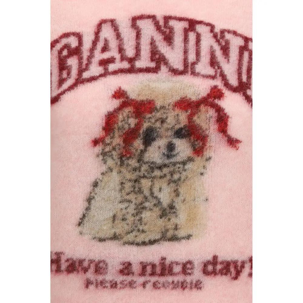 Ganni Sample Sale | Ganni Multicolor Alpaca Vicugna Pacos T-Shirt - | Designer outlet