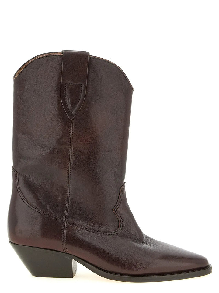 Isabel Marant Sample Sale | Isabel Marant Brown Cowhide Chelsea Boots - | Designer outlet
