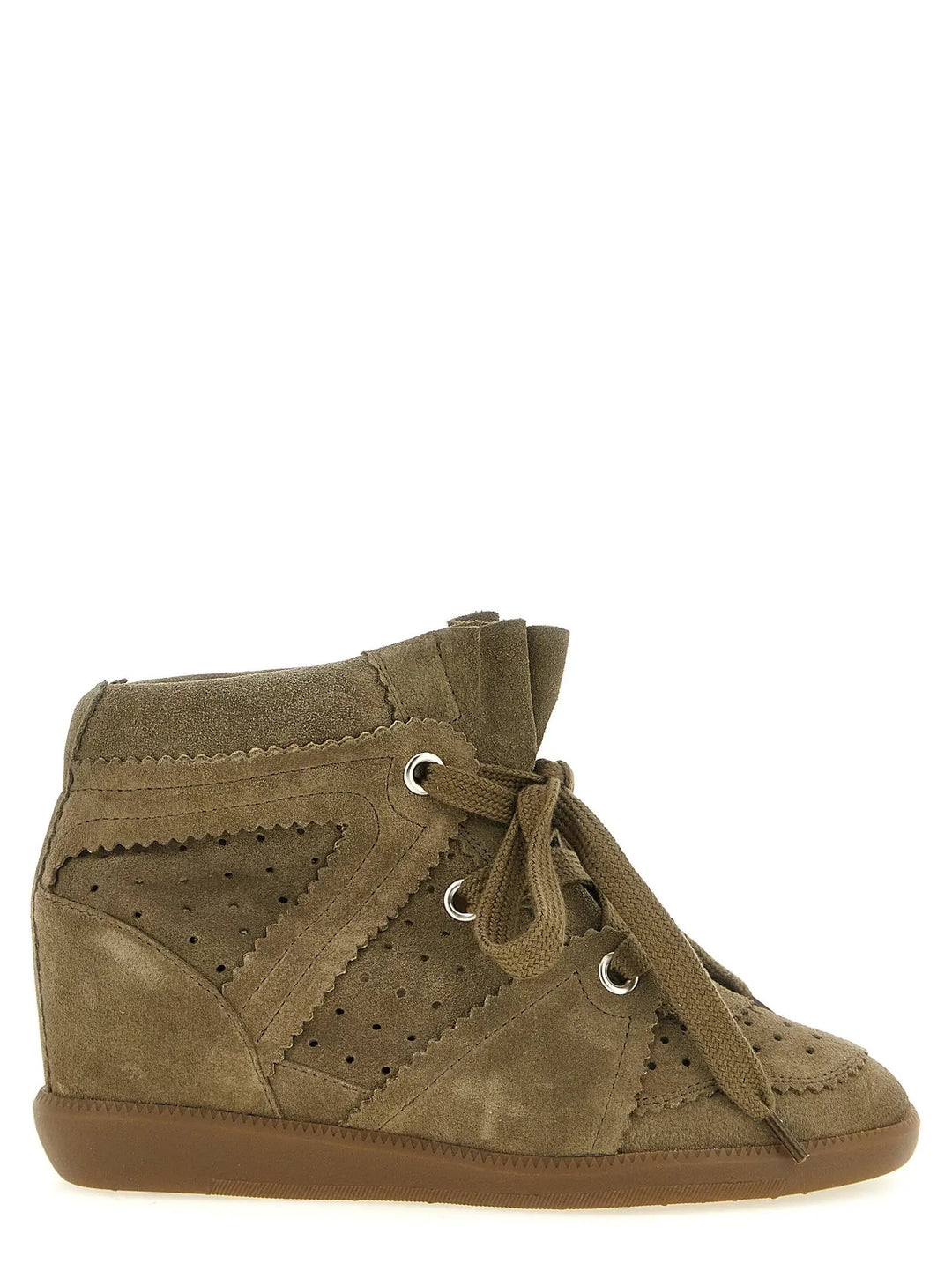 Isabel Marant Sample Sale | Isabel Marant Beige Cowhide Sneakers - | Designer outlet