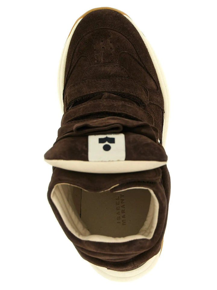 Isabel Marant Sample Sale | Isabel Marant Brown Calfskin Athletic Sneakers - | Designer outlet