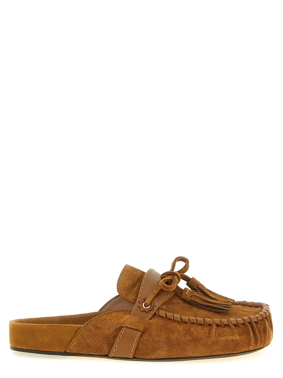 Isabel Marant Sample Sale | Isabel Marant Brown Cowhide Slip-On Loafers - | Designer outlet