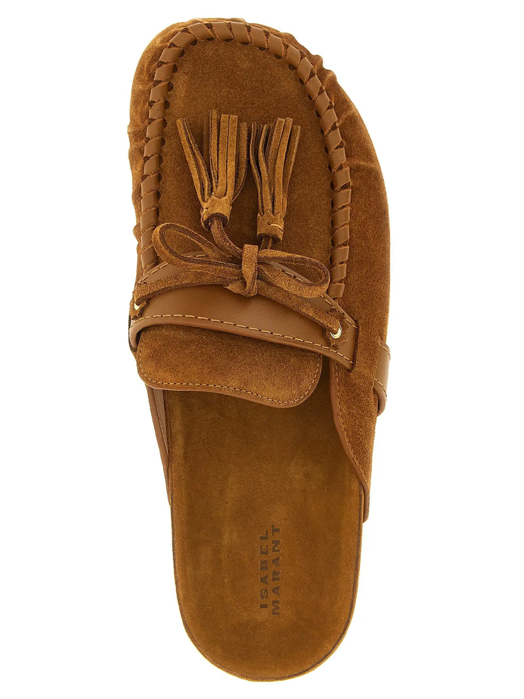 Isabel Marant Sample Sale | Isabel Marant Brown Cowhide Slip-On Loafers - | Designer outlet