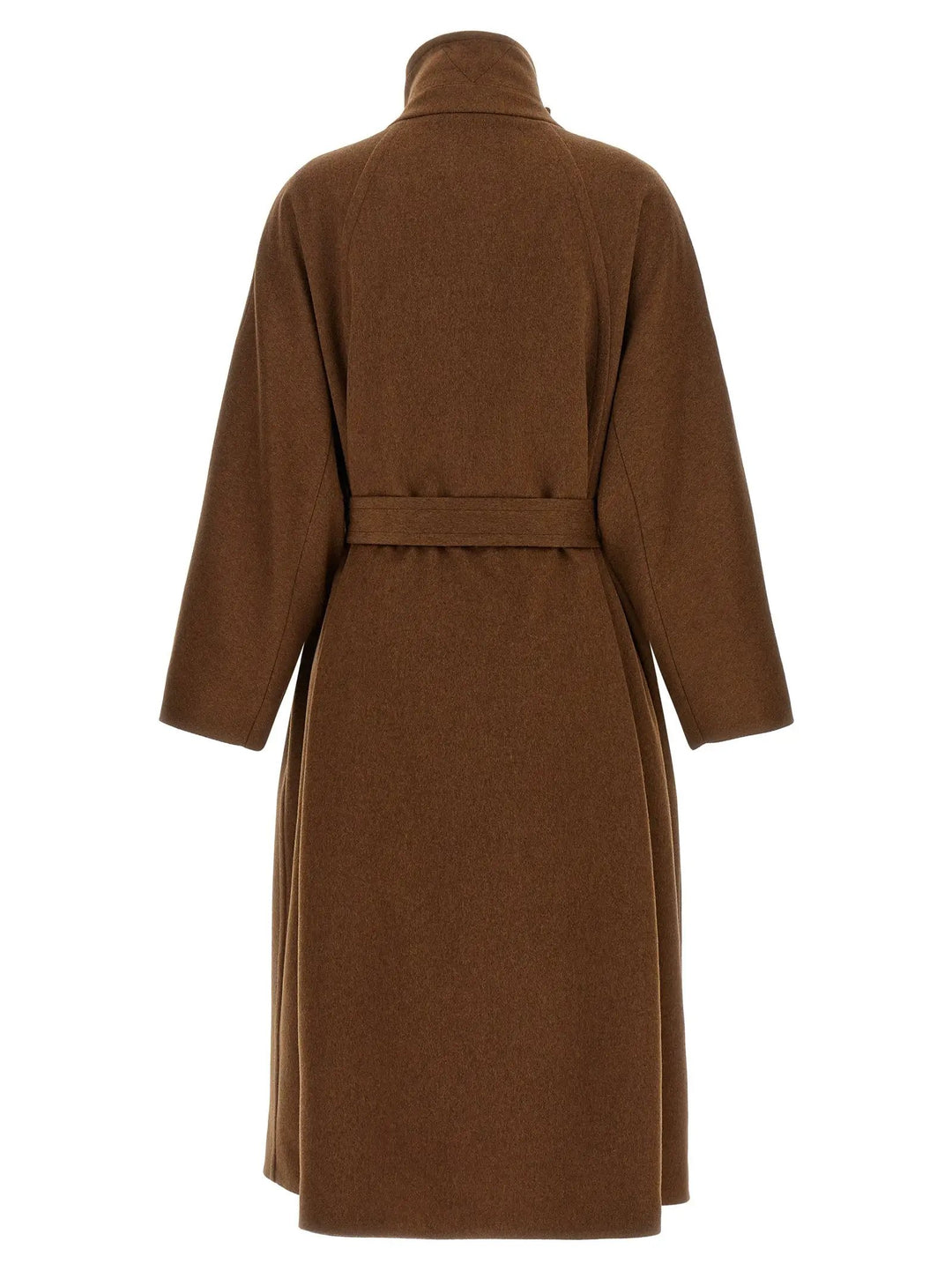 Alberto Biani Sample Sale | Alberto Biani Brown Wool Coat - | Designer outlet