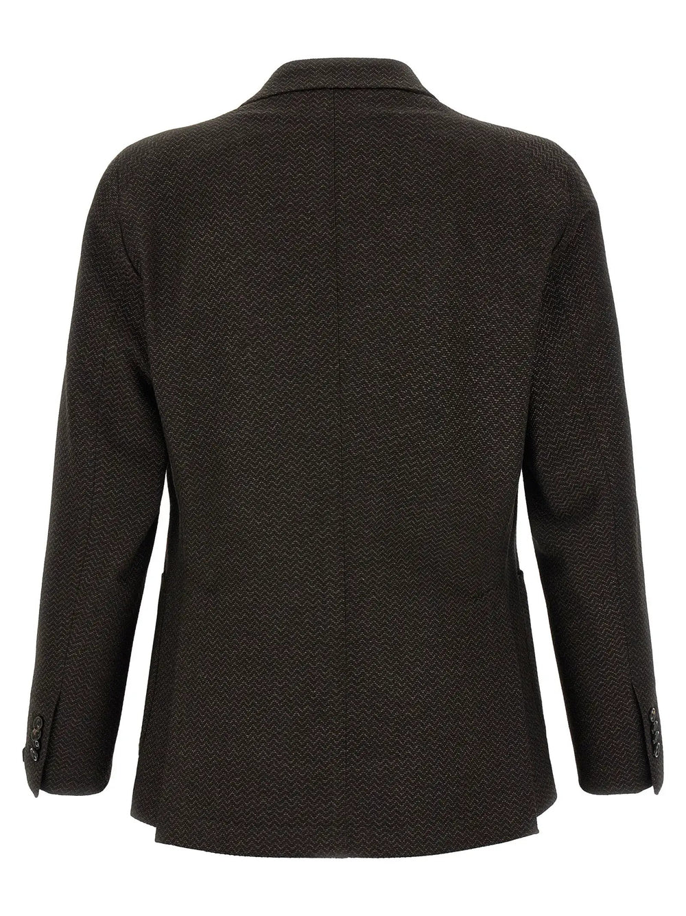 Tagliatore Sample Sale | Tagliatore Brown Virgin Wool Blazer - | Designer outlet