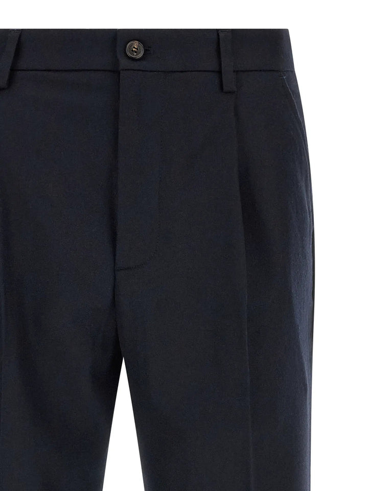 Department 5 Sample Sale | Department 5 Blue Wool Casual Pants - | Designer outlet