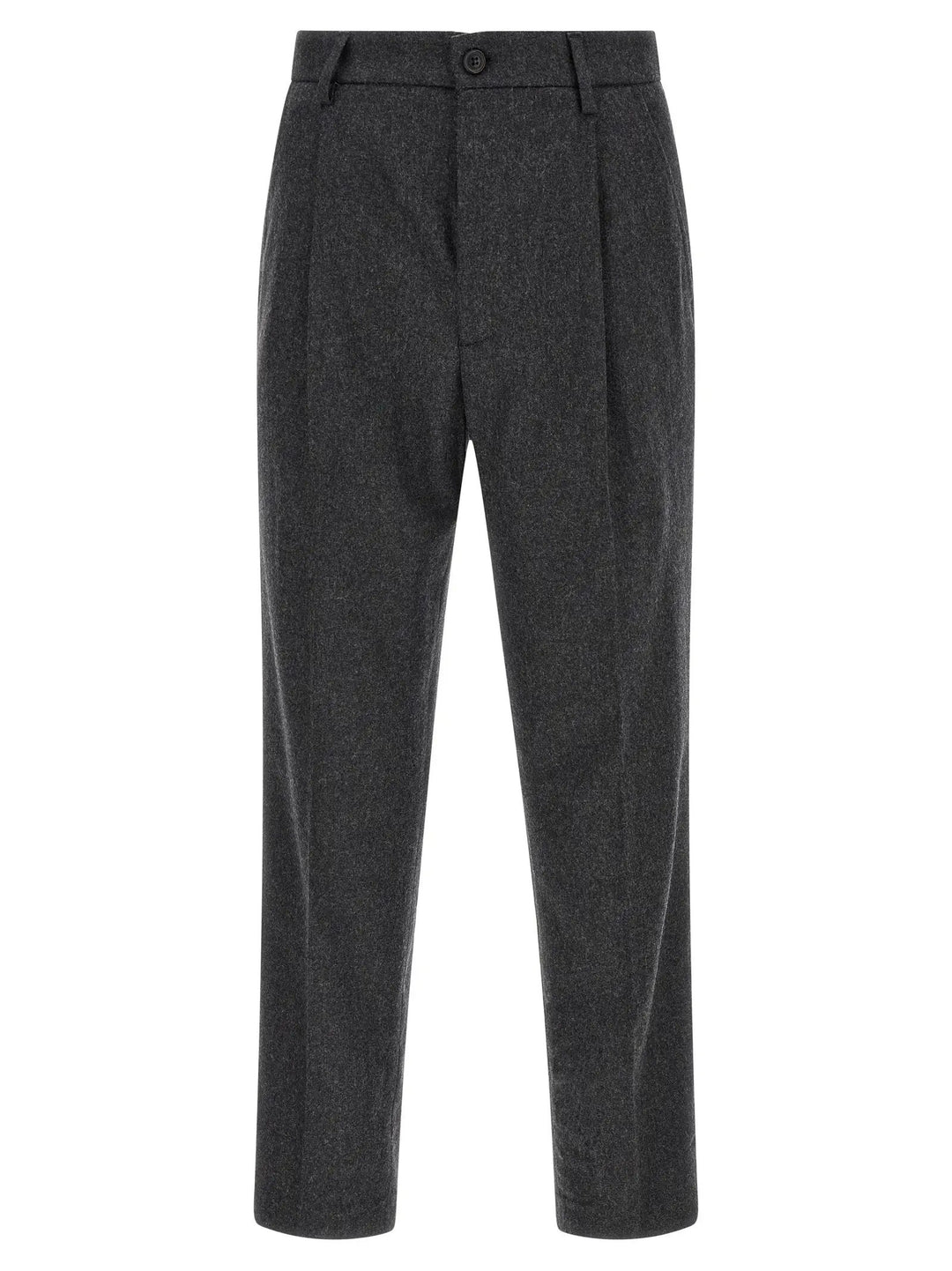 Department 5 Sample Sale | Department 5 Gray Wool Casual Pants - | Designer outlet