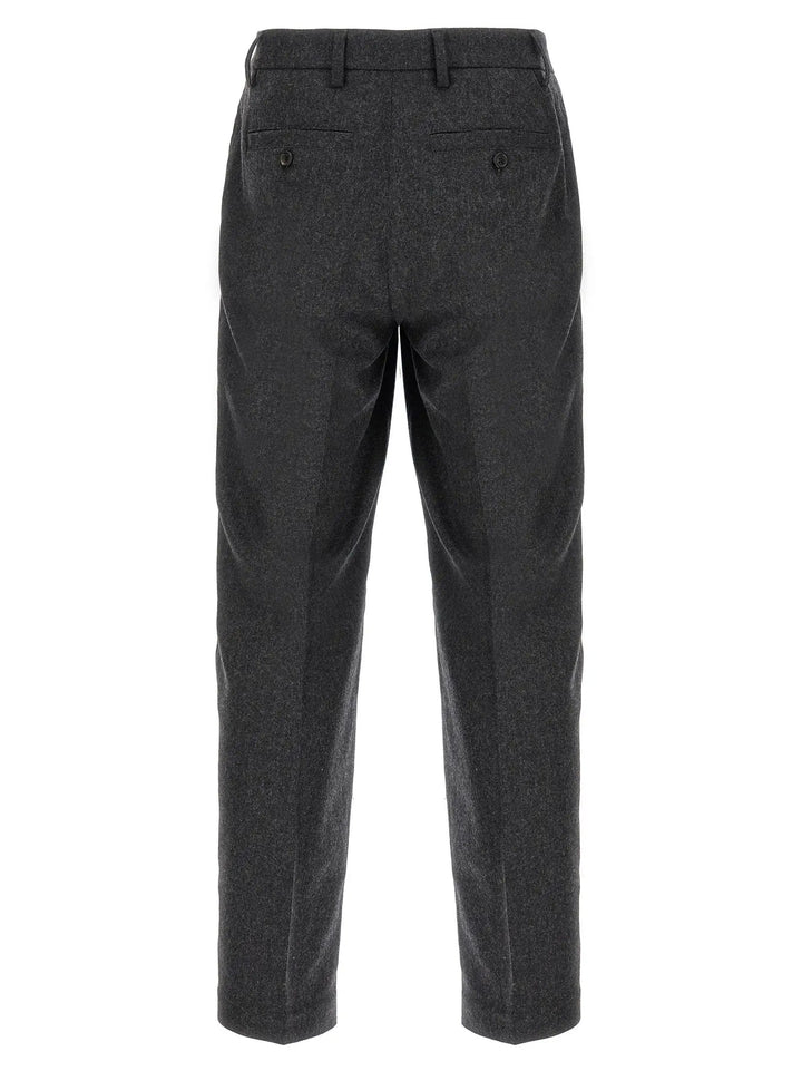 Department 5 Sample Sale | Department 5 Gray Wool Casual Pants - | Designer outlet