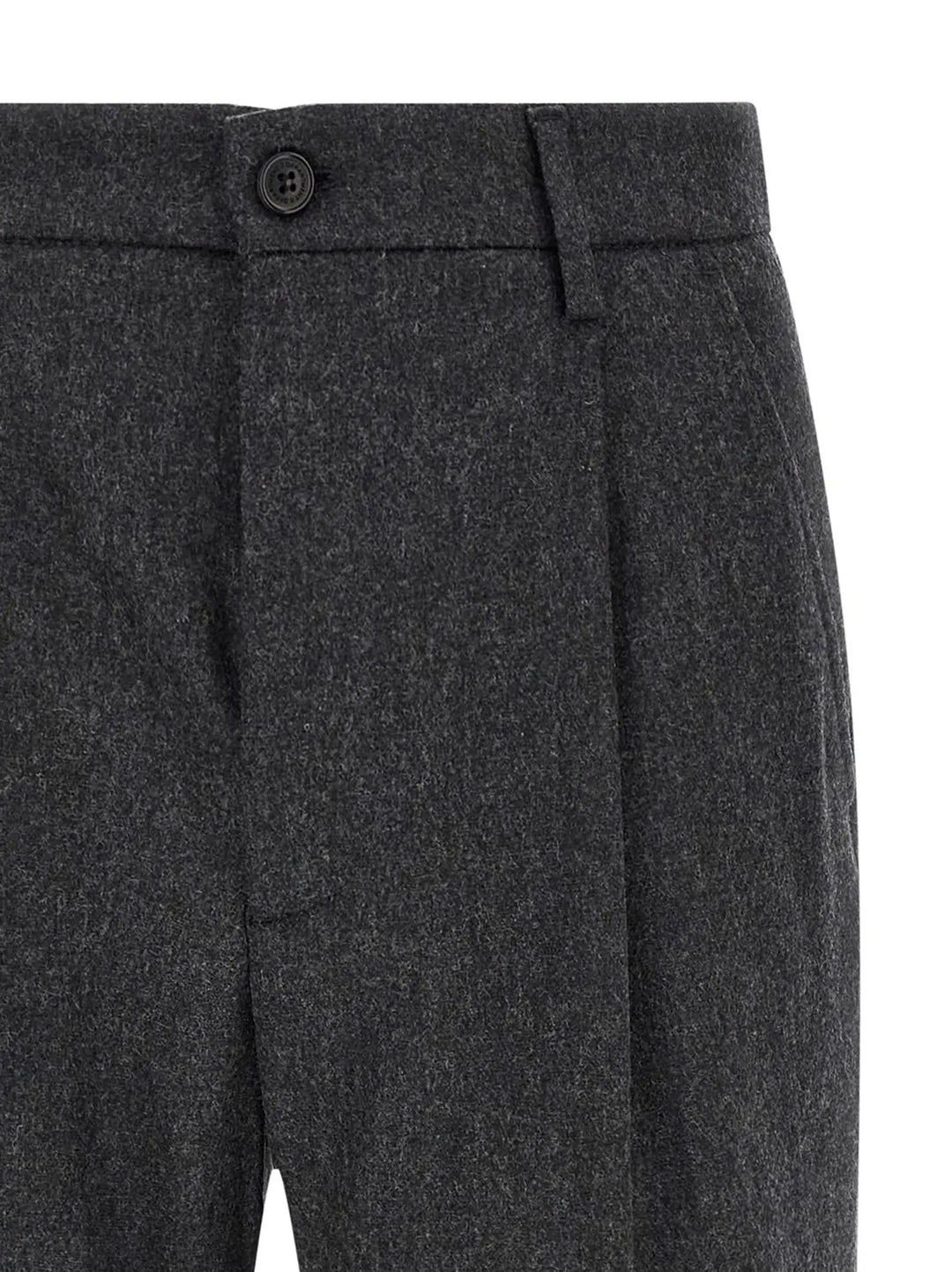 Department 5 Sample Sale | Department 5 Gray Wool Casual Pants - | Designer outlet