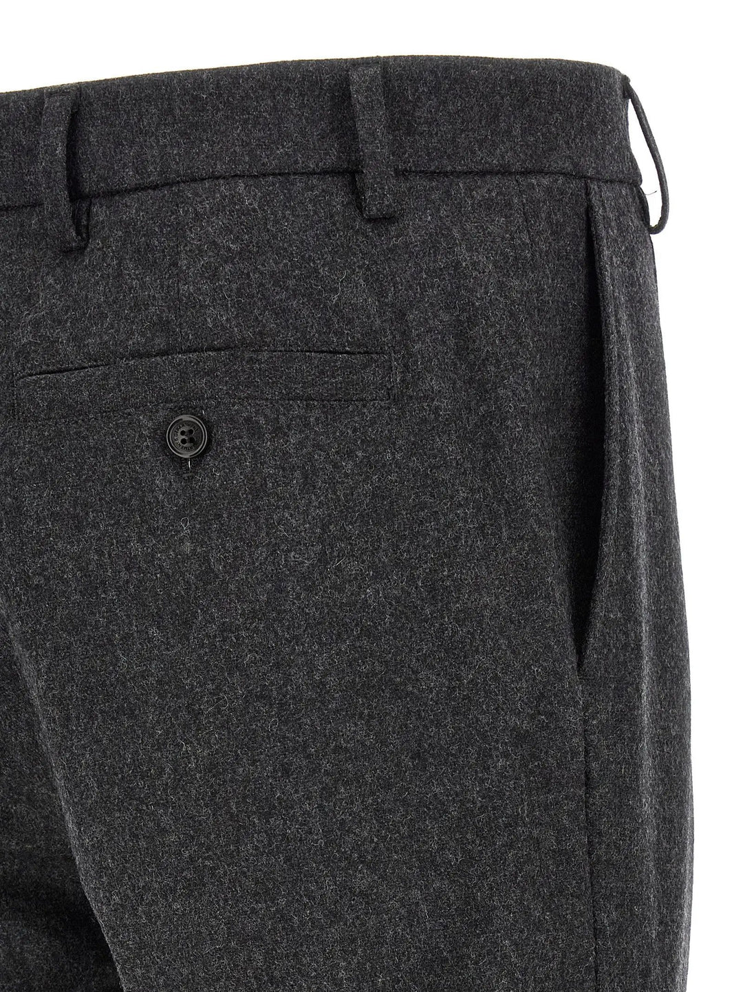 Department 5 Sample Sale | Department 5 Gray Wool Casual Pants - | Designer outlet