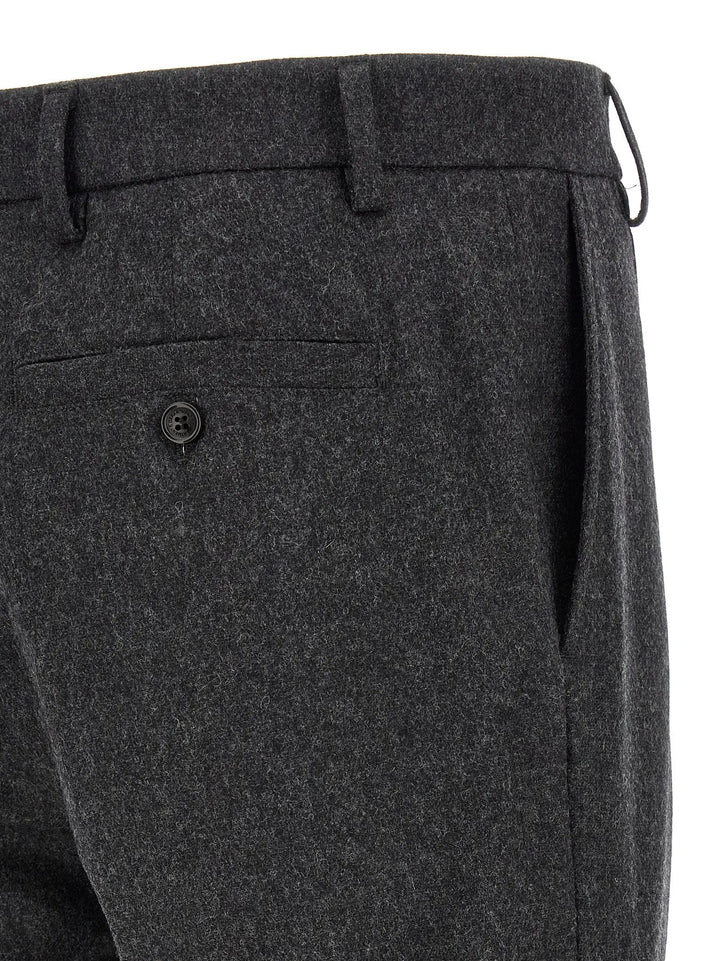 Department 5 Sample Sale | Department 5 Gray Wool Casual Pants - | Designer outlet