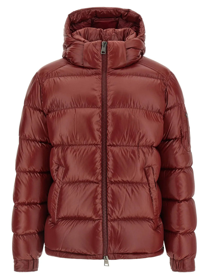 Herno Sample Sale | Herno Bordeaux Polyamide Full-Length Jacket - | Designer outlet