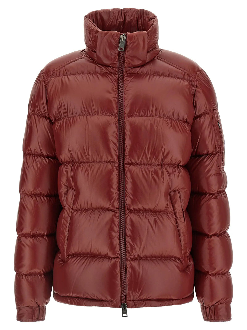 Herno Sample Sale | Herno Bordeaux Polyamide Full-Length Jacket - | Designer outlet