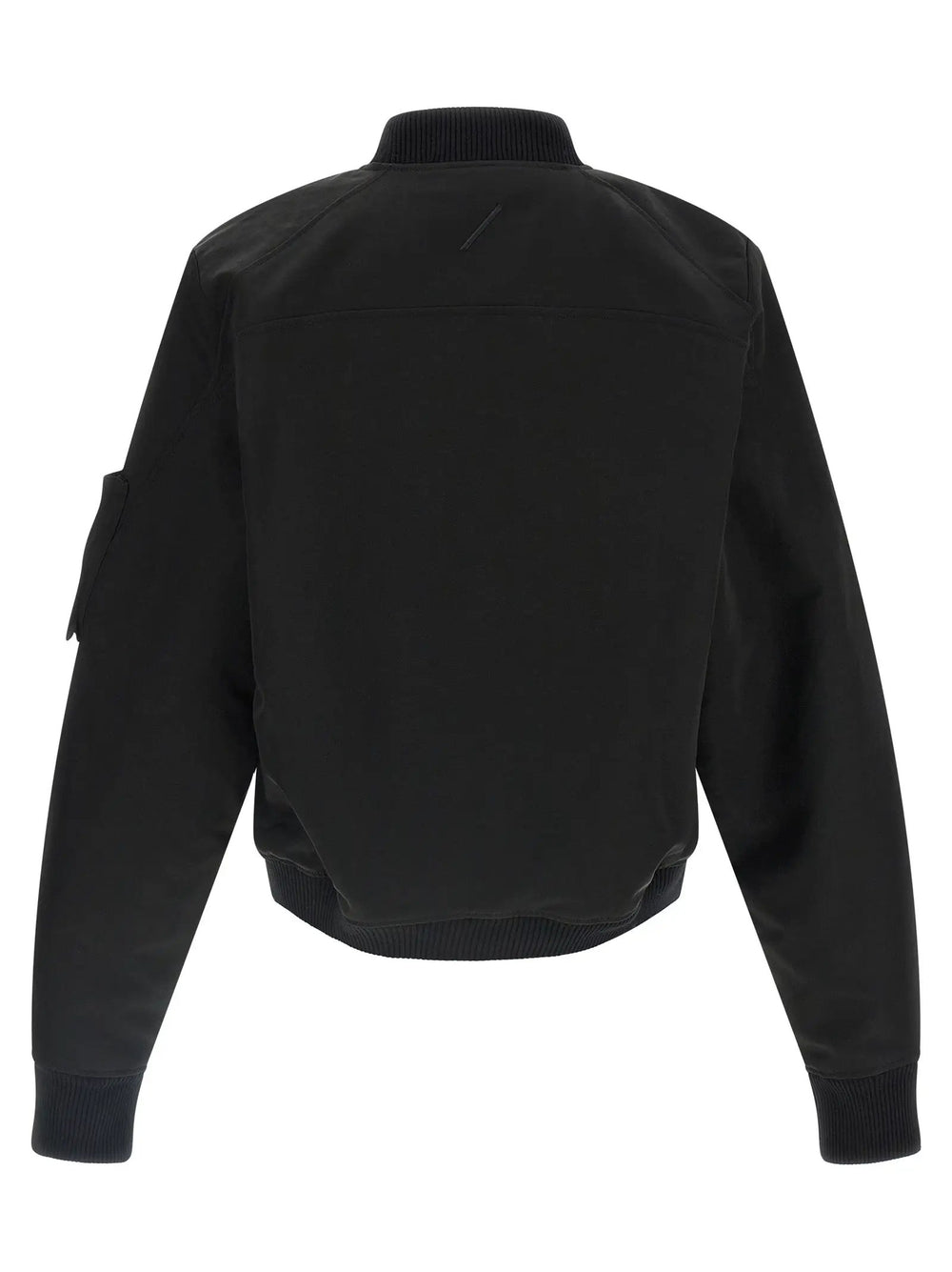 Thom Krom Sample Sale | Thom Krom Black Recycled Polyamide Bomber - | Designer outlet