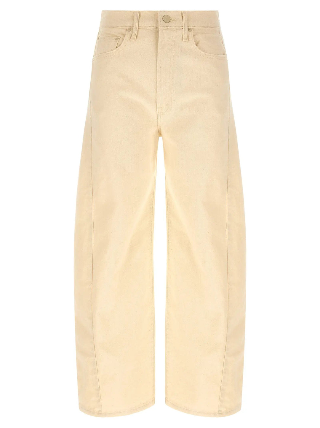 Mother Denim Sample Sale | Mother Denim Beige Cotton High-Waisted Jean - | Designer outlet