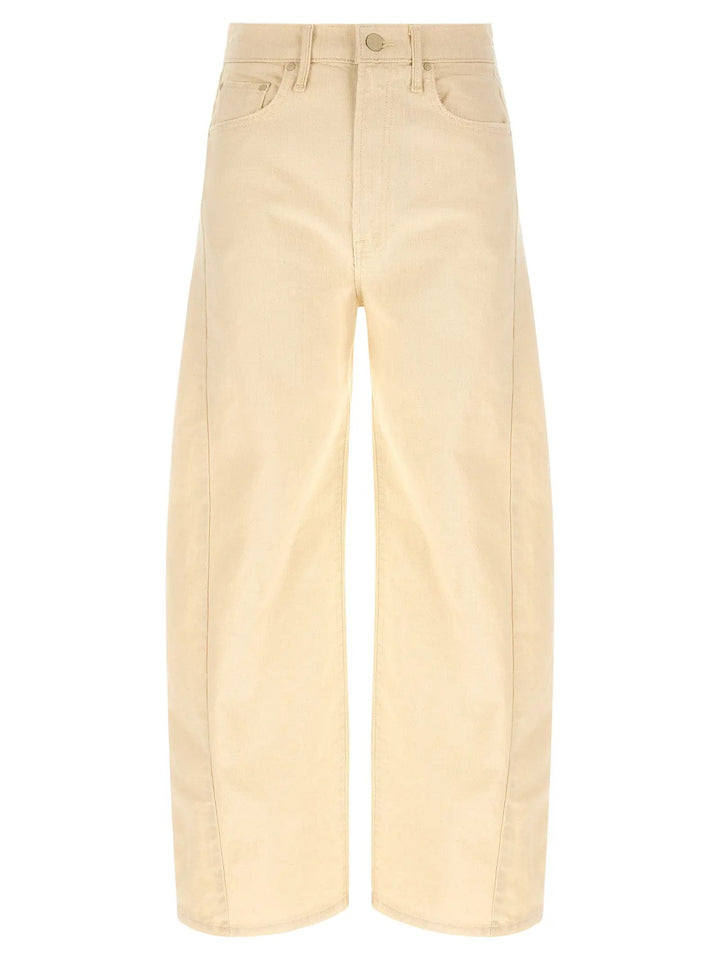 Mother Denim Sample Sale | Mother Denim Beige Cotton High-Waisted Jean - | Designer outlet