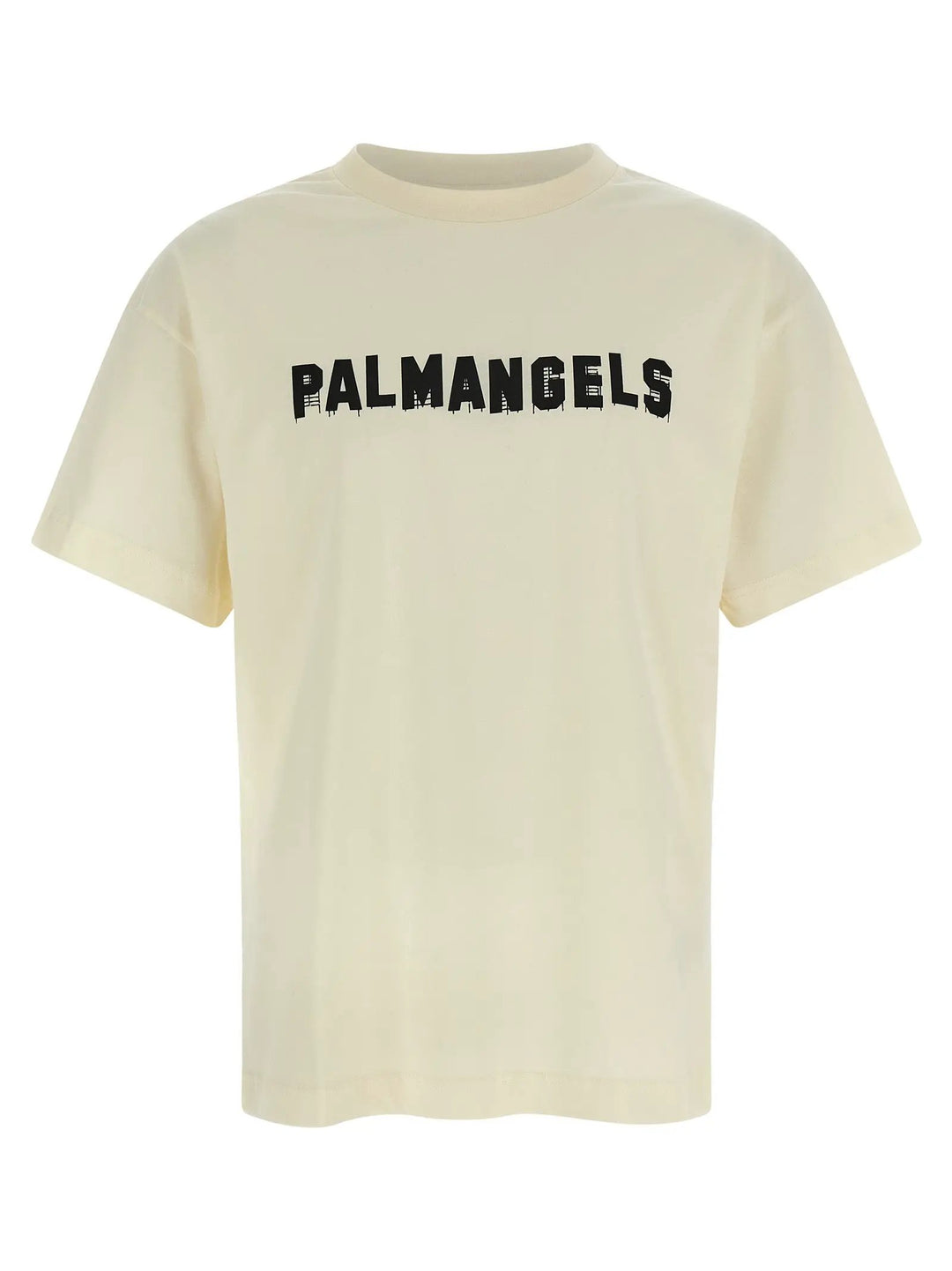 Palm Angels Sample Sale | Palm Angels White Cotton T-Shirt - | Designer outlet
