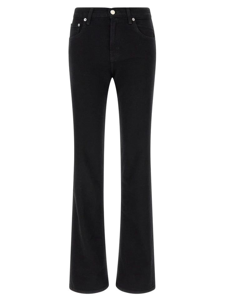 Haikure Sample Sale | Haikure Black Cotton Flared Jeans - | Designer outlet