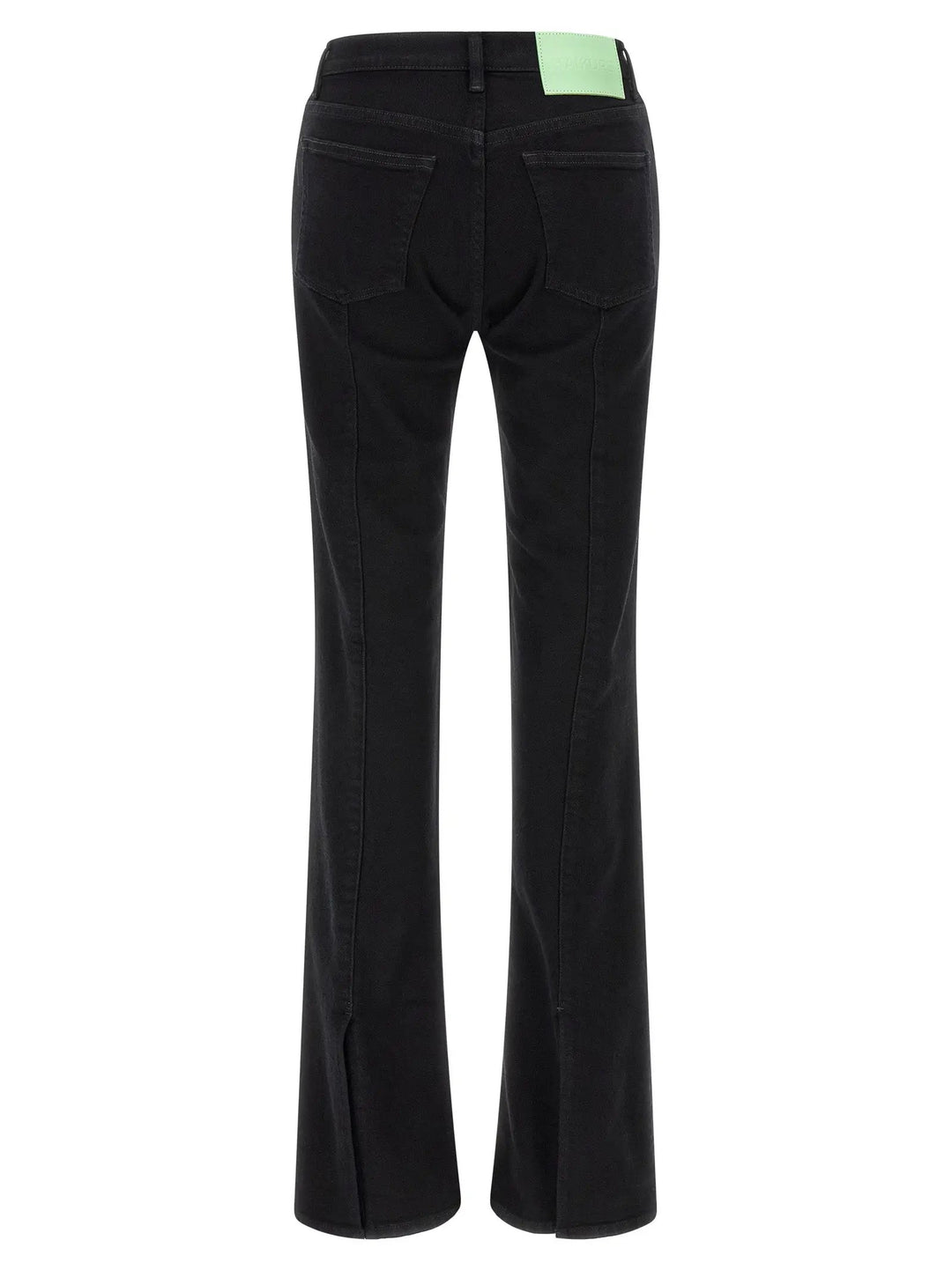 Haikure Sample Sale | Haikure Black Cotton Flared Jeans - | Designer outlet