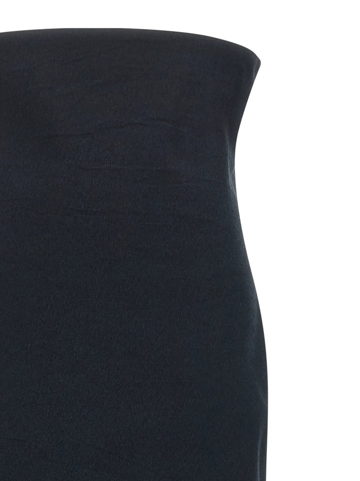 Issey Miyake Sample Sale | Issey Miyake Black Paper Mini Skirt - | Designer outlet