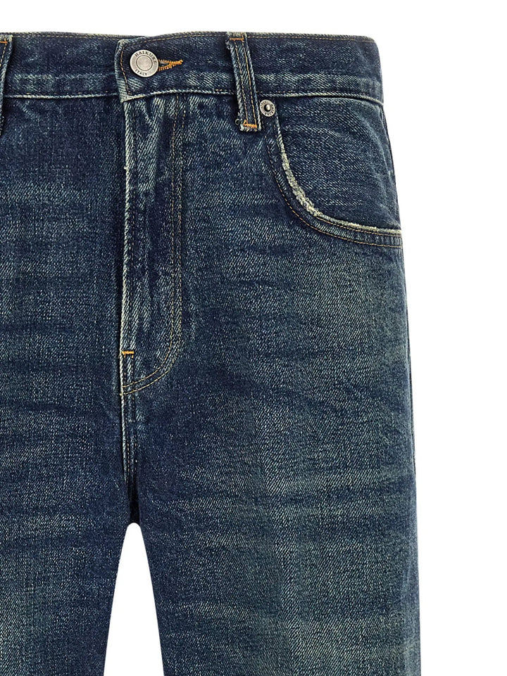Haikure Sample Sale | Haikure Blue Cotton Relaxed Fit Jeans - | Designer outlet