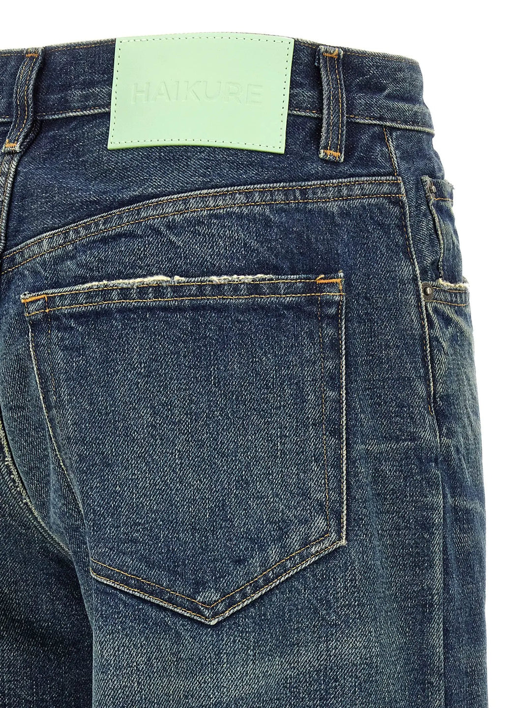 Haikure Sample Sale | Haikure Blue Cotton Relaxed Fit Jeans - | Designer outlet