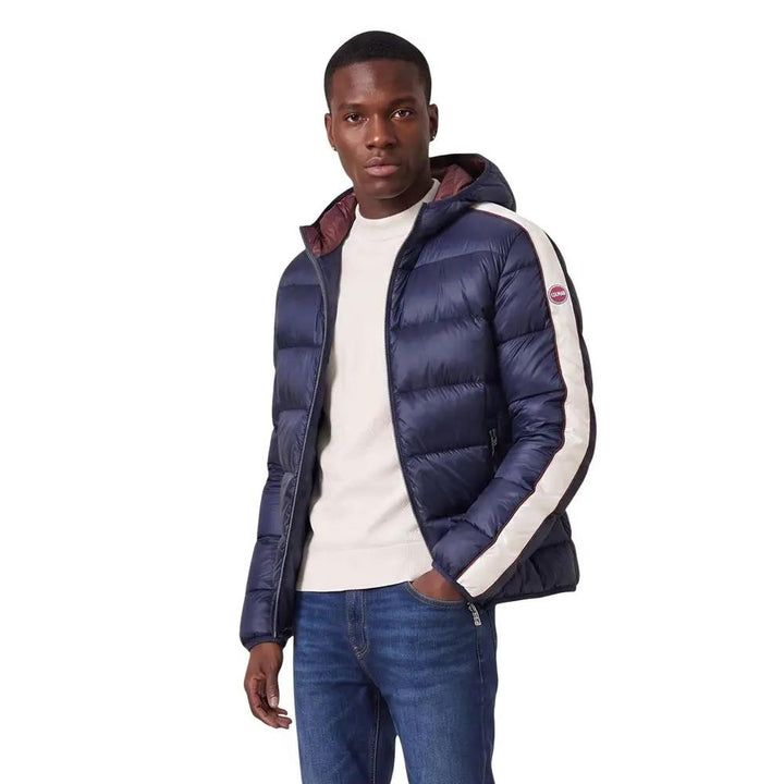 Colmar Originals Sample Sale | Colmar Originals Blue Polyamide Full-Length Jacket - | Designer outlet