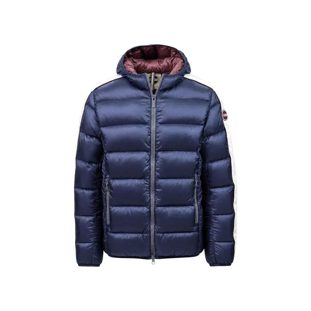 Colmar Originals Sample Sale | Colmar Originals Blue Polyamide Full-Length Jacket - | Designer outlet