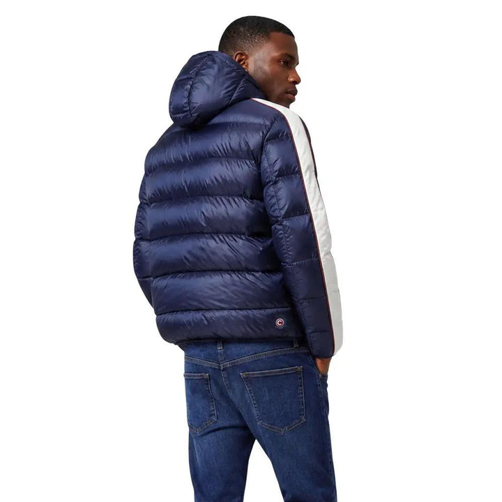 Colmar Originals Sample Sale | Colmar Originals Blue Polyamide Full-Length Jacket - | Designer outlet