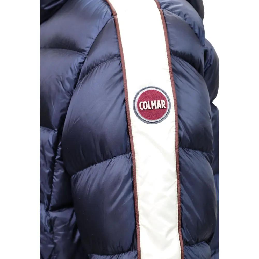 Colmar Originals Sample Sale | Colmar Originals Blue Polyamide Full-Length Jacket - | Designer outlet