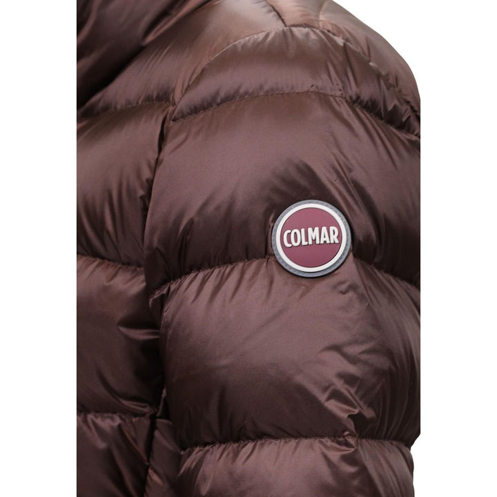 Colmar Originals Sample Sale | Colmar Originals Brown Polyamide Full-Length Jacket - | Designer outlet