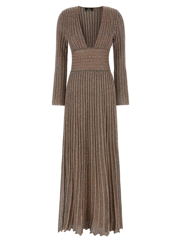Missoni Sample Sale | Missoni Multicolor Viscose Long Dress - | Designer outlet