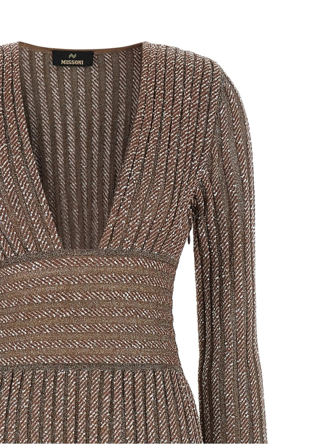Missoni Sample Sale | Missoni Multicolor Viscose Long Dress - | Designer outlet
