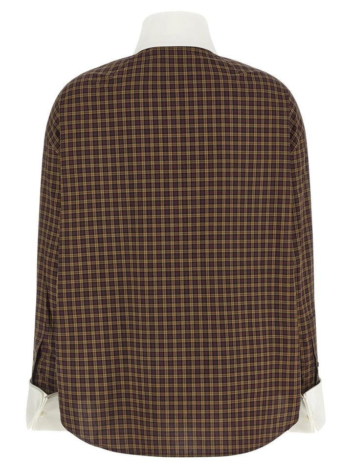 Marni Sample Sale | Marni Brown Cotton Blouse - | Designer outlet
