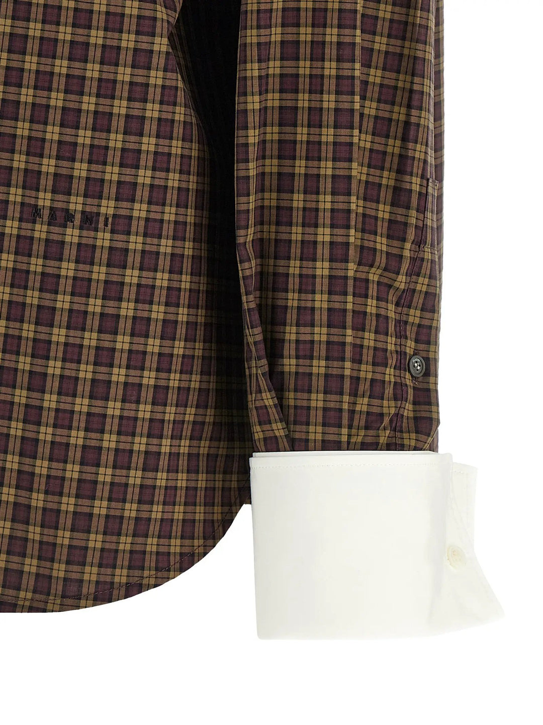 Marni Sample Sale | Marni Brown Cotton Blouse - | Designer outlet