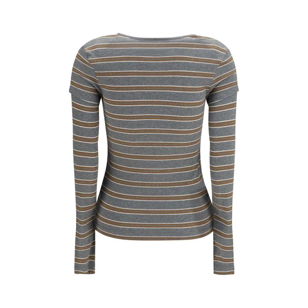 Ganni Sample Sale | Ganni Gray Cotton Sportswear - | Designer outlet