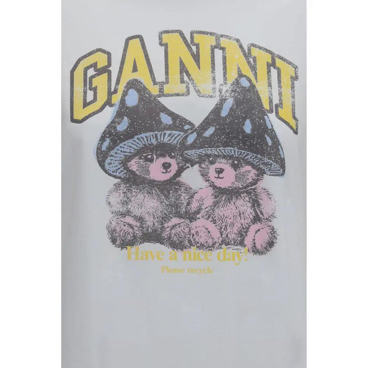 Ganni Sample Sale | Ganni White Cotton Sportswear - | Designer outlet
