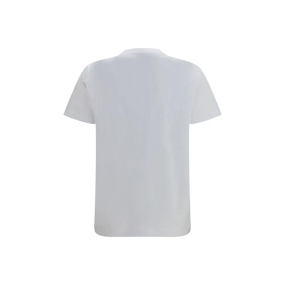 Ganni Sample Sale | Ganni White Cotton T-Shirt - | Designer outlet