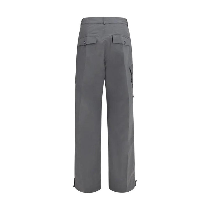 Ganni Sample Sale | Ganni Gray Cotton Cargo Pants - | Designer outlet