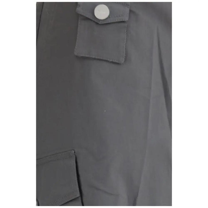 Ganni Sample Sale | Ganni Gray Cotton Cargo Pants - | Designer outlet