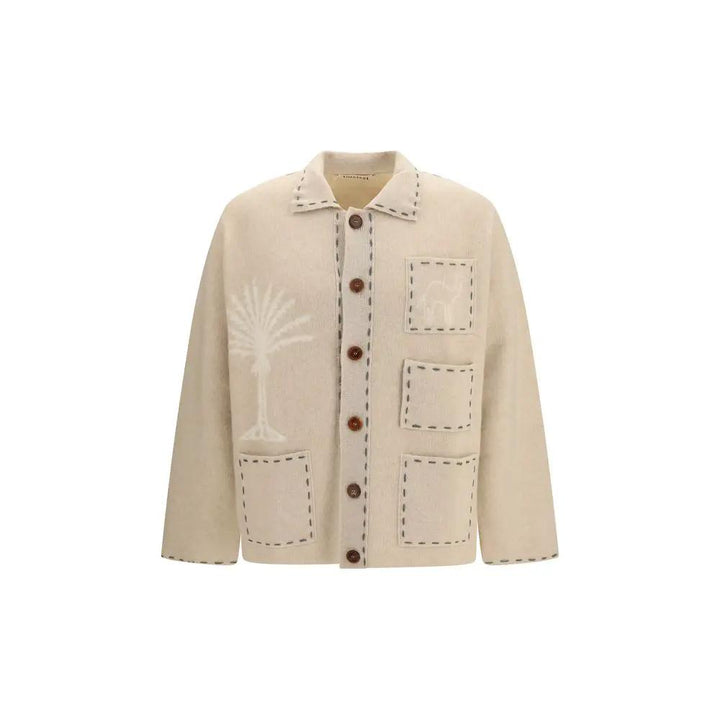 Baziszt Sample Sale | Baziszt Beige Cashmere Cardigan - | Designer outlet