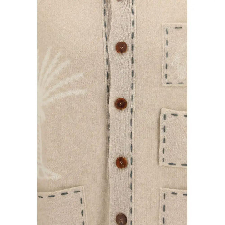 Baziszt Sample Sale | Baziszt Beige Cashmere Cardigan - | Designer outlet
