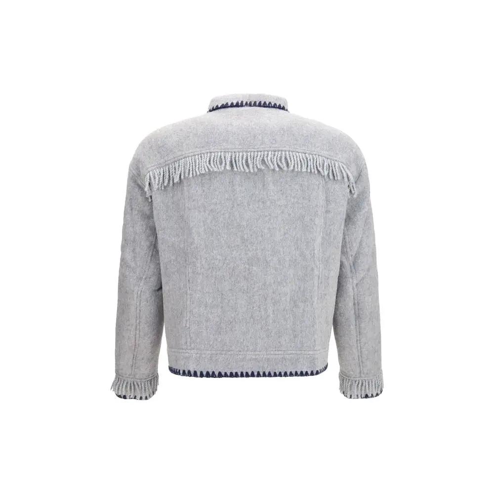 Baziszt Sample Sale | Baziszt Blue Alpaca Vicugna Pacos Full-Length Jacket - | Designer outlet